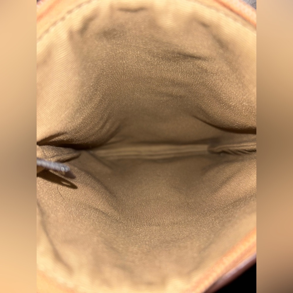 Coach Crossbody Bag - Tan and Cream - Picture 5 of 6